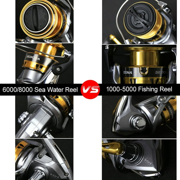 Shimano Sedona FI Spinning Fishing Rreel 3+1BB Hagane Gear Spinning Reel  Saltwater Fishing Reel Gear 