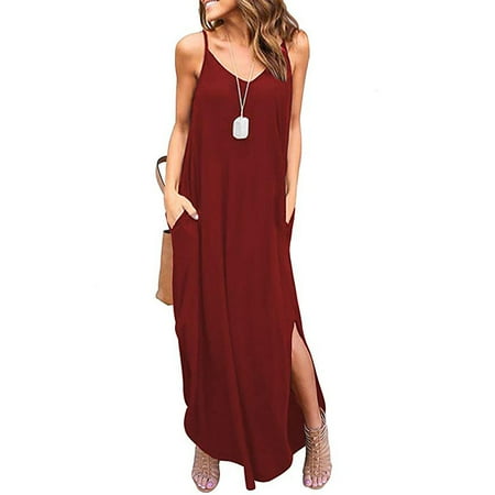 strappy maxi