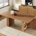 thumbnail image 7 of M optimized 70.9" Dining Table for 6-10 People, Modern Dining Room Table with Storage, Wood Kitchen Table with Fluted Legs, Dinner Tables for Kitchen Dining Room, 7 of 7