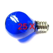 CEC Industries #5G9 1/2/24V/C Bulbs, 24 V, 5 W, E12 Base, G-9-1/2 shape (25-pack)