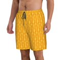 thumbnail image 2 of Lukts Corn Kernels Print Mens Swim Trunks Quick Dry Swim Shorts with Funny Beach Shorts-Medium, 2 of 6