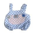 thumbnail image 3 of Ropa de peluche de 15 cm CUTICAT Traje de muñeca Ropa suave y elegante Azul, 3 of 8