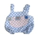 thumbnail image 3 of Ropa de pato de peluche de 15 cm, accesorios para fotos, ropa de muñeca cómoda y elegante Azul, 3 of 8