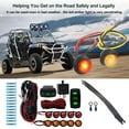 thumbnail image 3 of ROZYARD LED Lights ATV UTV Accessories Turn Signal Kit with Switch Flasher, 3 of 14