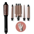 thumbnail image 2 of Kit Rizador y Ondulador Mertec 5 en 1 Velvet Rose Turmalina, 2 of 6