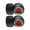 Red, variant on Remote Control Car Beadlock Wheels for 1/10 Scale Remote Control Car for Vehicle Crawlers Enthusiasts