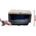 thumbnail image 4 of APSMOTIV LED Rear Front Fog Lamp Tail/Stop Lamp Light for Trucks Tractors Trailers Single Piece 24 Volts Clear Color, 4 of 5
