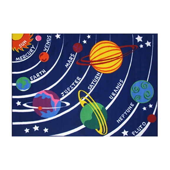 Fun Rugs Children's Fun Time Collection, Solar System