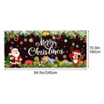 thumbnail image 1 of Banner de Puerta de Garaje Xihbxyly Navidad Copos de Nieve, 1 of 2