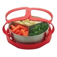 thumbnail image 6 of Instant Pot Bakeware Sling Official Silicone Accessory, Compatible with 6-quart and 8-quart Cookers in Red, 6 of 12