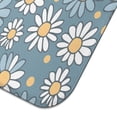 thumbnail image 5 of Microfibre Drying Mat for Kitchen Daisy Flower Watercolor Dish Drying Drainer Mat Absorbent Drying Mat Washing Up for Glass, Plate & Cup 16inch X 18inch, 5 of 7