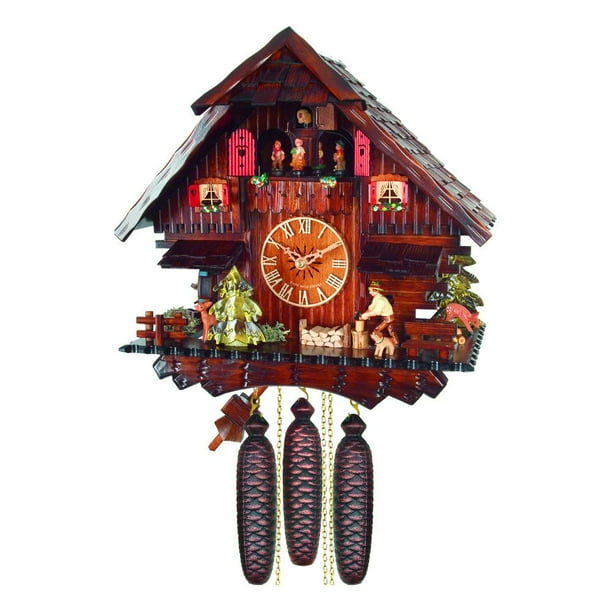 Engstler Weightdriven Cuckoo Clock Full Size 8day