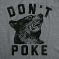 thumbnail image 2 of Womens Dont Poke Funny T Shirts Sarcastic Bear Graphic Tee for Ladies Womens Graphic Tees, 2 of 7