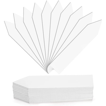 300 Pcs 4 Inches Plant Labels Plastic Plant Tags Nursery Garden Labels Pot Marker Garden Stake Tags