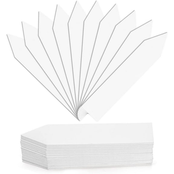 300 Pcs 4 Inches Plant Labels Plastic Plant Tags Nursery Garden Labels Pot Marker Garden Stake Tags