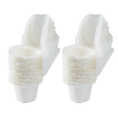 

Yibooy Coffee Filter Refillable Coffee Filters with Cover Office Home Tools (100pcs)