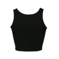 thumbnail image 4 of KOMOO Women Sleeveless Vest Fashion Mushroom Heart-Shaped Print U-Neck Top Leopard Shirt Tee  Streetwear Summer Tank Top, 4 of 7