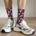 thumbnail image 6 of Rocae Candy Corn (2) for Adult Socks Casual Athletic Stretchy Loose Socks for Women Men Non-Slip Middle Tube Socks, 6 of 6