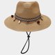 thumbnail image 4 of Sombrero de vaquero de playa a la moda: protección UV plegable y elegante para actividades al aire libre, 4 of 6