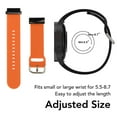 thumbnail image 3 of Flexible 26mm Silicone Watch Strap, Pin Buckle, Sweatproof, Perfect For Workouts, 3 of 8