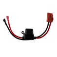 thumbnail image 1 of Conector de arnés de cables SafeAMP 12 V rojo de 2 pines con fusible, 1 of 7