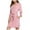 A-Pink707, variant on XIAONU Womens Modal Wrap Belted Robe Loose Fit Three Quarter Sleeve V Neck Loungewear Soft Comfy Sleep Robes
