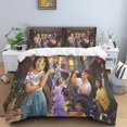 thumbnail image 3 of Juego de cama de tres piezas con estampado de dibujos animados de Disney Encanto, con funda de almohada, para niños o adultos, para tamaño King, Queen, Full y Twin, 3 of 5