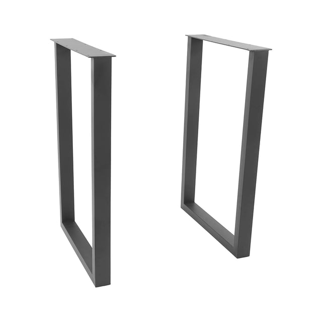 Patas De Escritorio De Metal, Patas De Metal Para Mesa De Comedor, Revestimiento Mate, Reemplazo Resistente A Los Arañazos Con Herrajes Para Muebles De Bricolaje