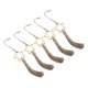 thumbnail image 1 of Adorno Colgante Con Borla De Estrella, Colocación Versátil, Borla De Cuerda De Yute, Elegantes Cuentas De Madera, 5 Piezas Para Dormitorio, 1 of 7