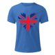 thumbnail image 5 of Mens Casual Manga Corta Botón Abajo Camisetas Estados Unidos Bandera Impresión Cuello Redondo Suéter Camiseta, Poliéster Casual Uso Diario para Hombres, 5 of 5