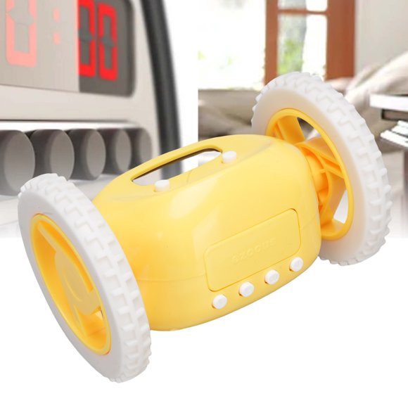 Reloj Despertador, Reloj Despertador Vibratorio, Lindas Teclas Con Pilas, Control De Ruedas Extra Ruidosas Para Dormitorio