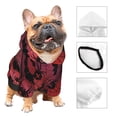 thumbnail image 3 of Balery Bats And Spiders Sudadera con Capucha para Perros Pequeños – Ropa para Mascotas, Disfraz para Perros y Gatos, Ideal para Fiestas y Cosplay-X-Large, 3 of 7