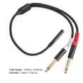 thumbnail image 2 of CHICHUMID Cable Divisor Audio Negro Con Conectores Chapados En Para Sonido Profesional Y, 2 of 7