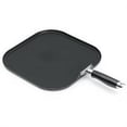 thumbnail image 2 of Bene Casa Square Griddle Aluminum Non Stick Black 11" X 1" X 17", 2 of 3