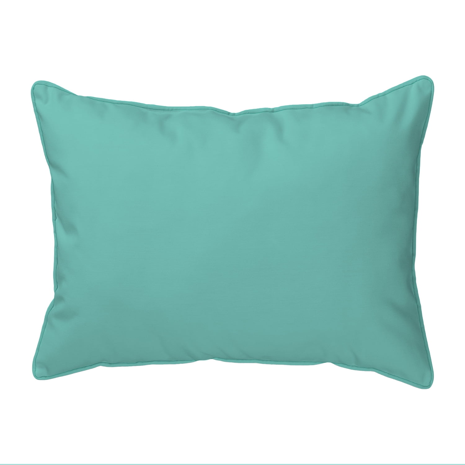 Betsy Drake HJ1157 16 x 20 in. Teal Palms Indoor & Outdoor Pillow, Large