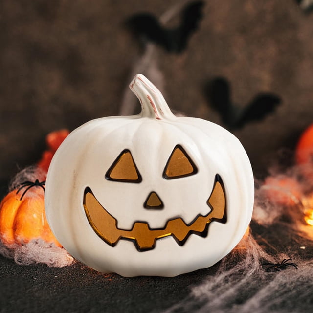 Lámpara de calabaza de Halloween DYNWAVEMX decoración del hogar Estilo C