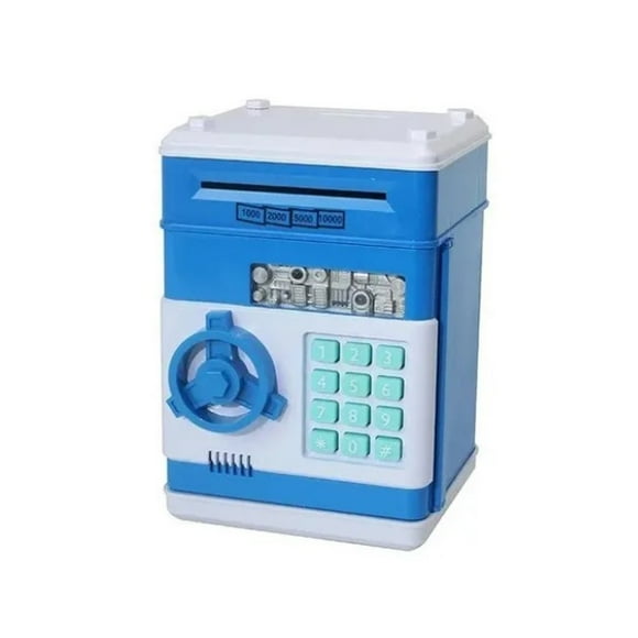ALCANCIA ELECTRONICA CAJA FUERTE PARA BILLETES Y MONEDAS Genérico ATM1