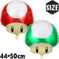 thumbnail image 3 of Juego de 6 globos de aluminio de Super Mario Bros de 18 pulgadas para decoración de fiestas de cumpleaños infantiles, juguetes inflables para baby shower, regalos para niños, Globos, 3 of 5