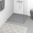 thumbnail image 1 of vidaXL Shower Base Tray SMC Grey 90x90 cm, 1 of 5