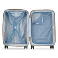 thumbnail image 2 of DELSEY PARIS Freestyle 24" Medium Checked Expandable Spinner Luggage, Almond, 2 of 9