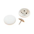 thumbnail image 3 of Abbracc 20 Buttons Sewing Craft Snaps Fasteners Button Coat Jacket DIY Invisible Buttons White, 3 of 3