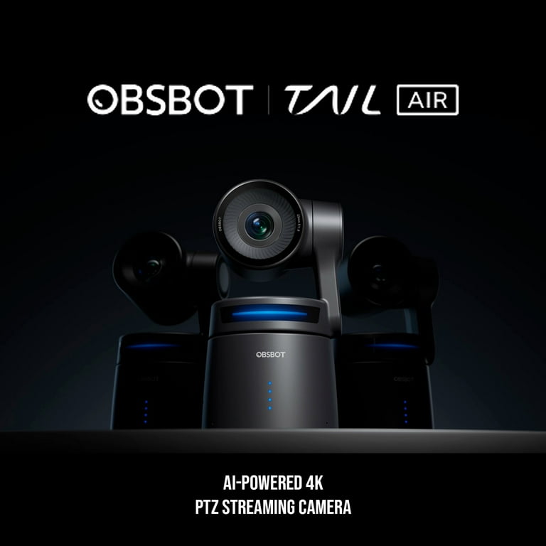 OBSBOT Tail Air AI-Powered 4K PTZ Streaming Camera with UHD