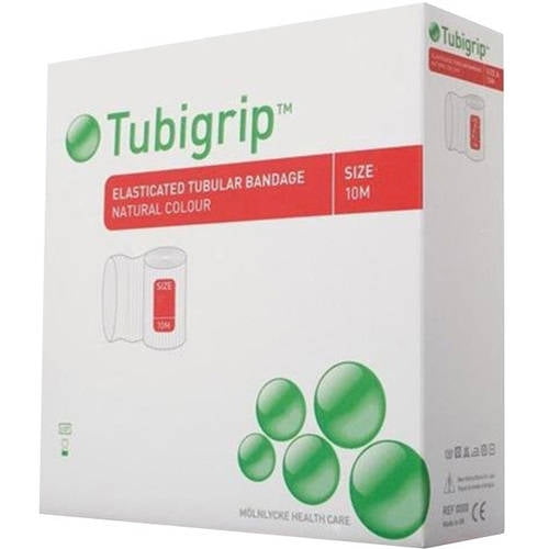Tubigrip Cotton Elastic Tubular Support Bandage, Size F, 2 yds