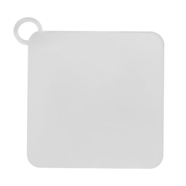 Wosthever Cubierta desodorante para drenaje de piso de silicona con mango, aplicaciones amplias, fácil de instalar, resistente al desgaste Juegos de accesorios de baño Transparente (L)