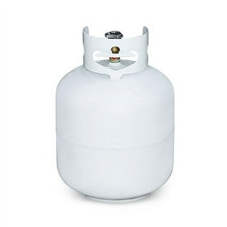 Flame King YSN335-ALM 33.5lb Aluminum Forklift Propane Tank with
