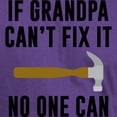 thumbnail image 3 of CafePress - If Grandpa Can't Fix It Dark T Shirt - Men's Classic Graphic Cotton T-Shirt, 3 of 4