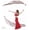 #11, variant on 2Pcs Silk Veil with 2Pcs Poi Ball Belly Dance Poi Streamer Throw Ball in Haka Dance and Polynesian Dances,#24