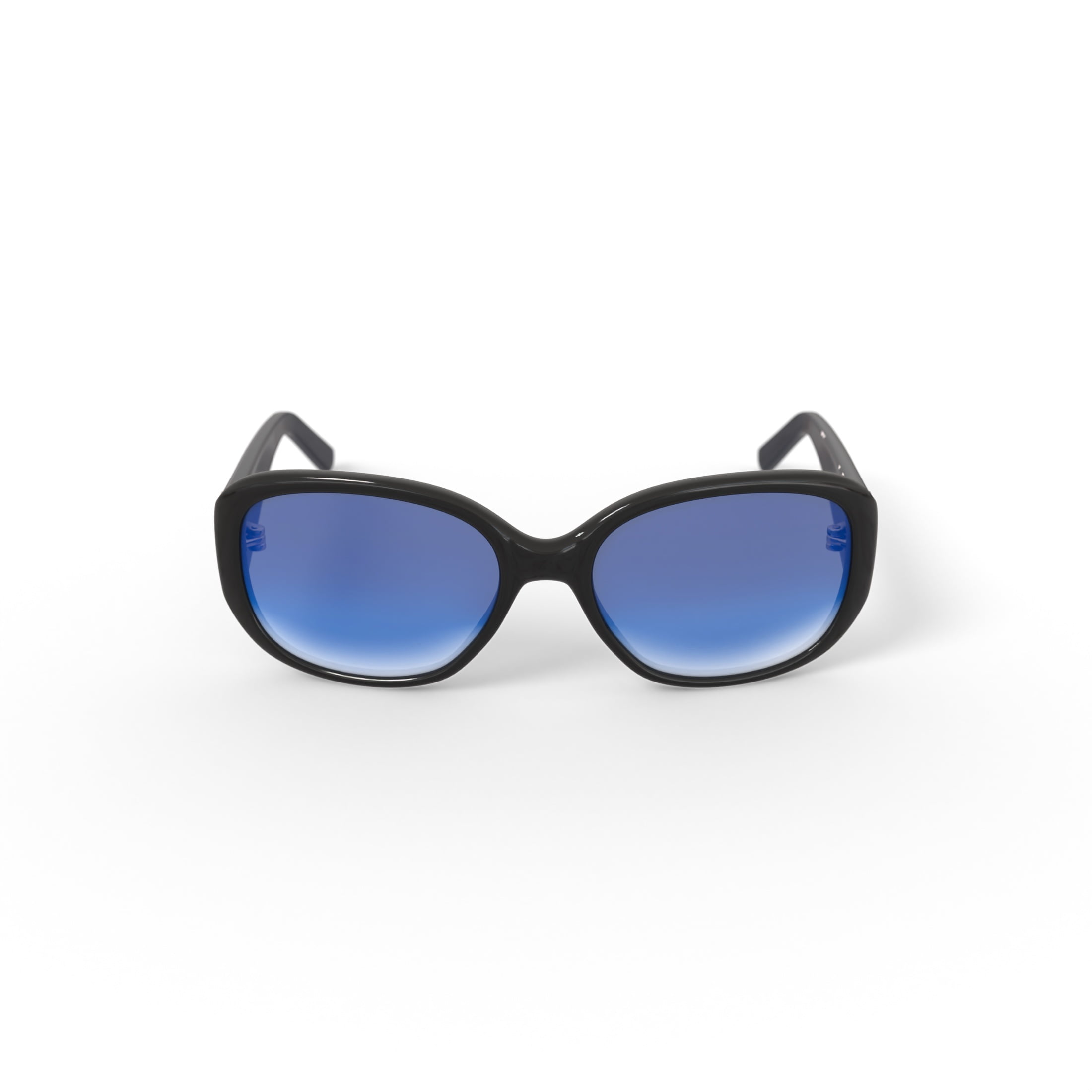 FLOWER Women's Fashion Sunglasses, Edie FLR1006, Black, 57-17-135 with Case