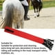 thumbnail image 4 of Bolsa De Cola De Caballo, Protector De Cola De Caballo Transpirable Impermeable De Tela No Tejida Con Flecos, 4 of 7