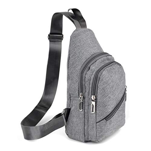 Westend Crossbody Leather Sling Bag Backpack with Adjustable Strap